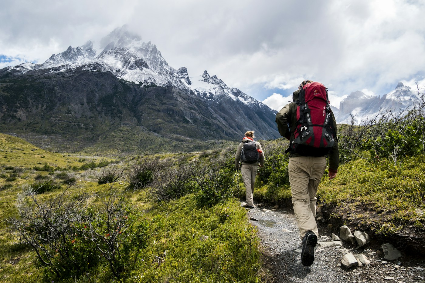 hiking outdoor landscape